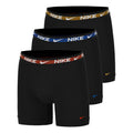 Ultra Stretch Micro Boxer Brief Boxer Confezione da 3 Uomini - nero, multicolore