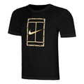 Court Dri-Fit Heritage T-Shirt Herren - schwarz,