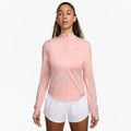 Swift Half-Zip Camicia da corsa Donna - rosa