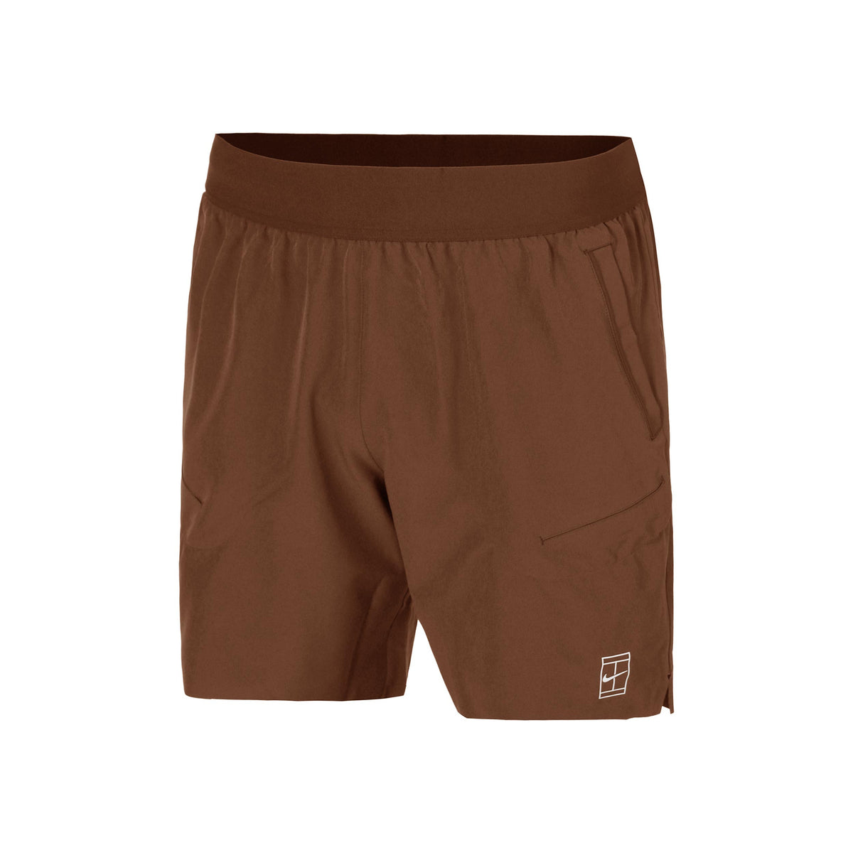 Nike Court Dri-FIT Advantage 6in Pantaloncini Uomini - marrone,