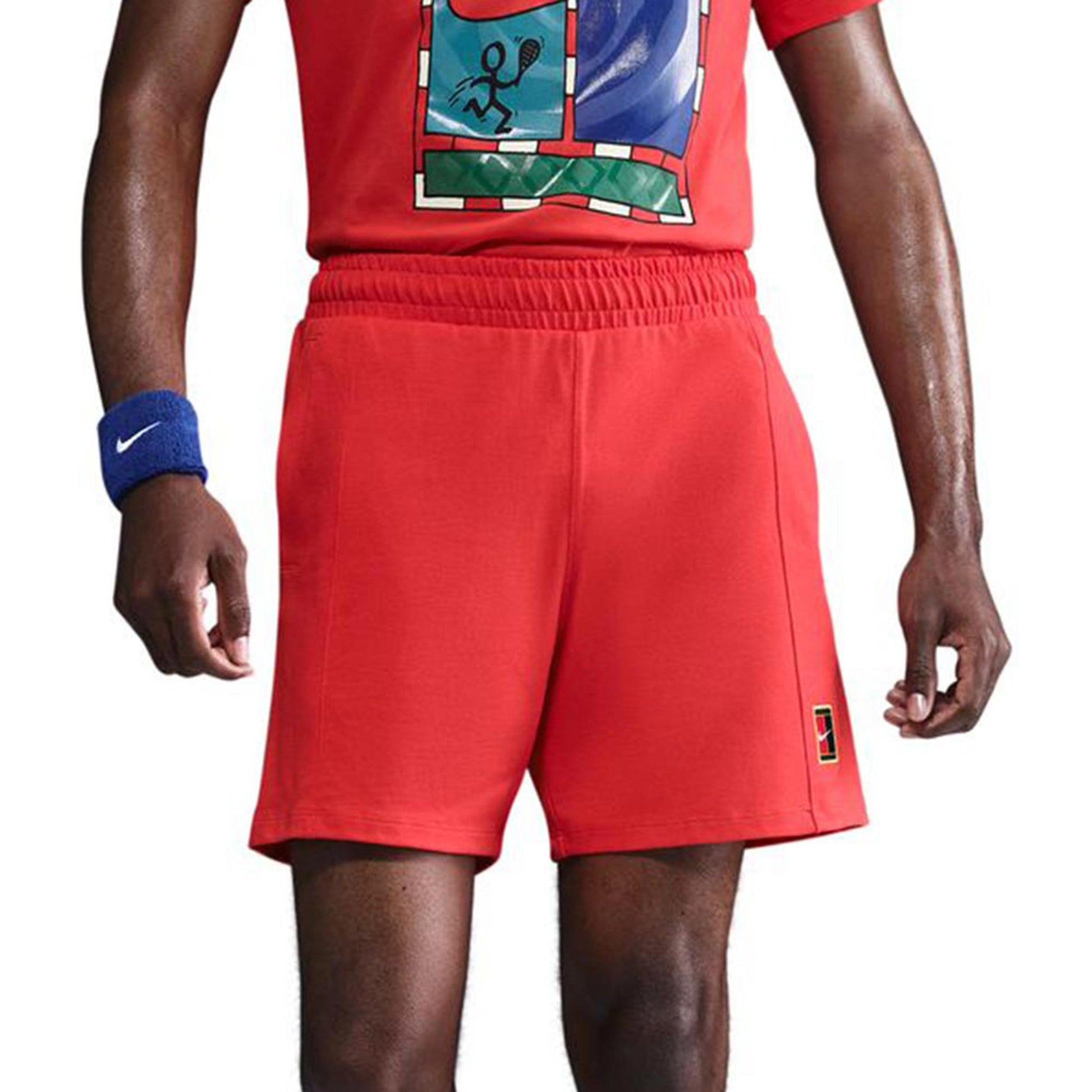 Nike Court Dri-FIT Heritage Shorts Herren-Rot