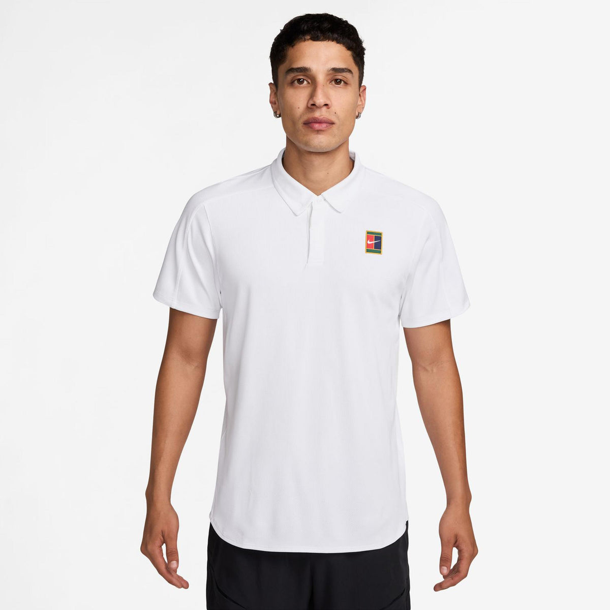 Nike Court Dri-Fit Advantage Slam Polo Hommes - blanc,