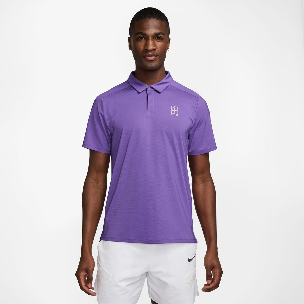 Nike Court Dri-Fit Advantage Polo Herren-Lila