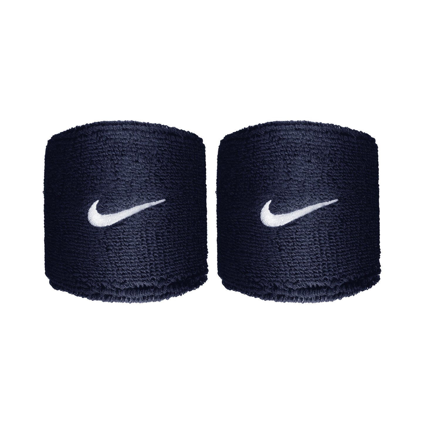 Nike Swoosh Classic Polsino anti sudore corto - blu scuro, bianco