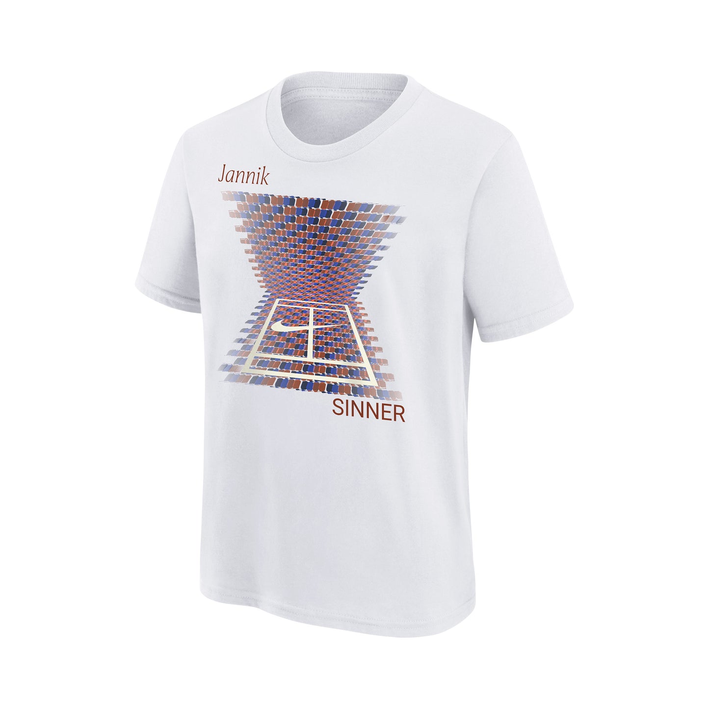 Nike Jannik Sinner T-shirt Garçons-Blanc