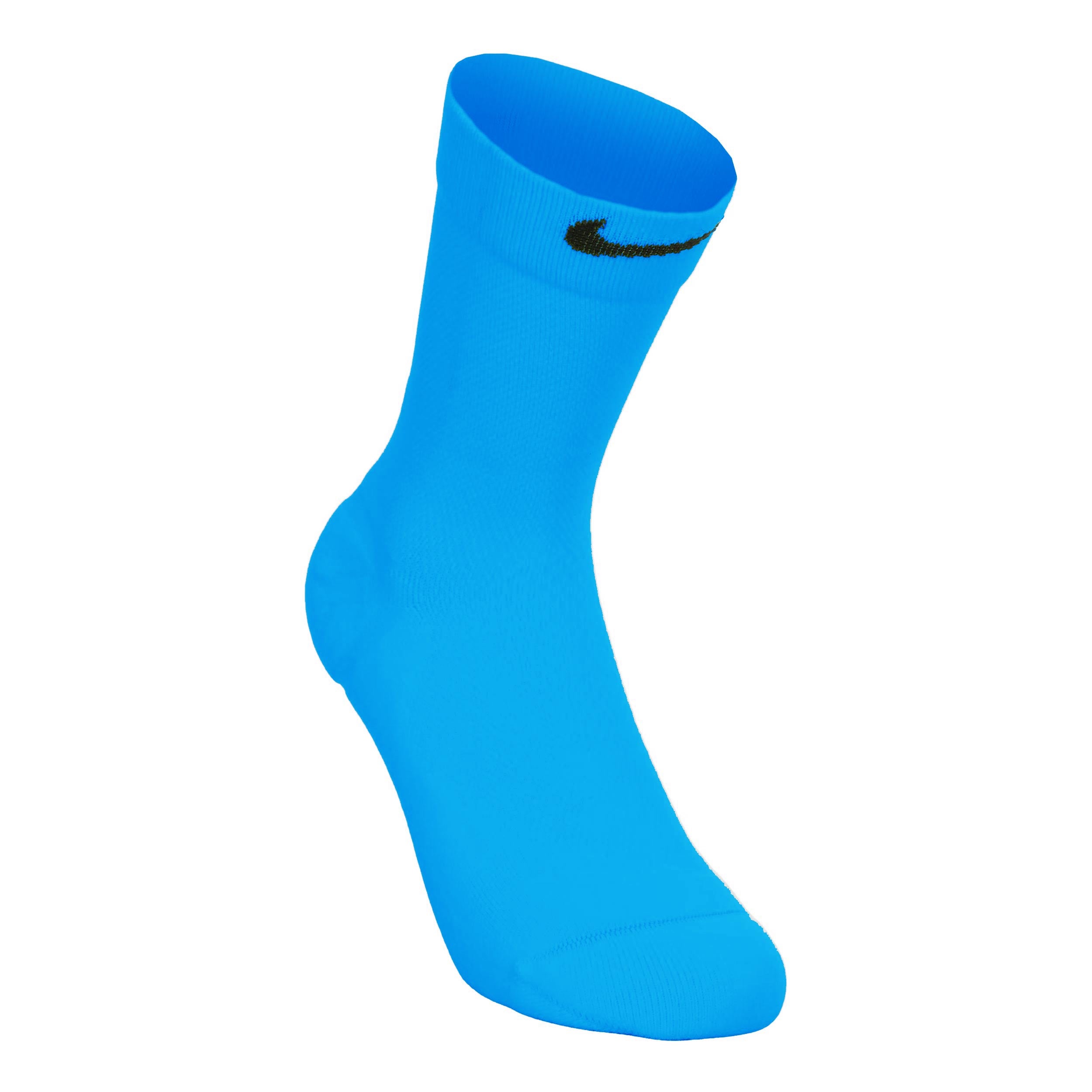 Nike Fast Midweight Crew Calze da corsa Unisex - blu, nero