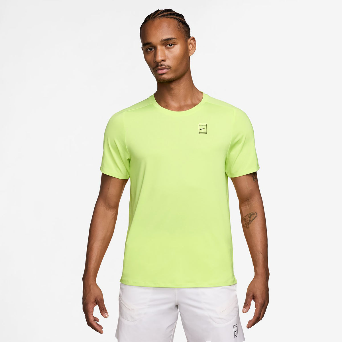 Nike Alcaraz Court Dri-FIT Advantage Maglietta Uomini-giallo limone