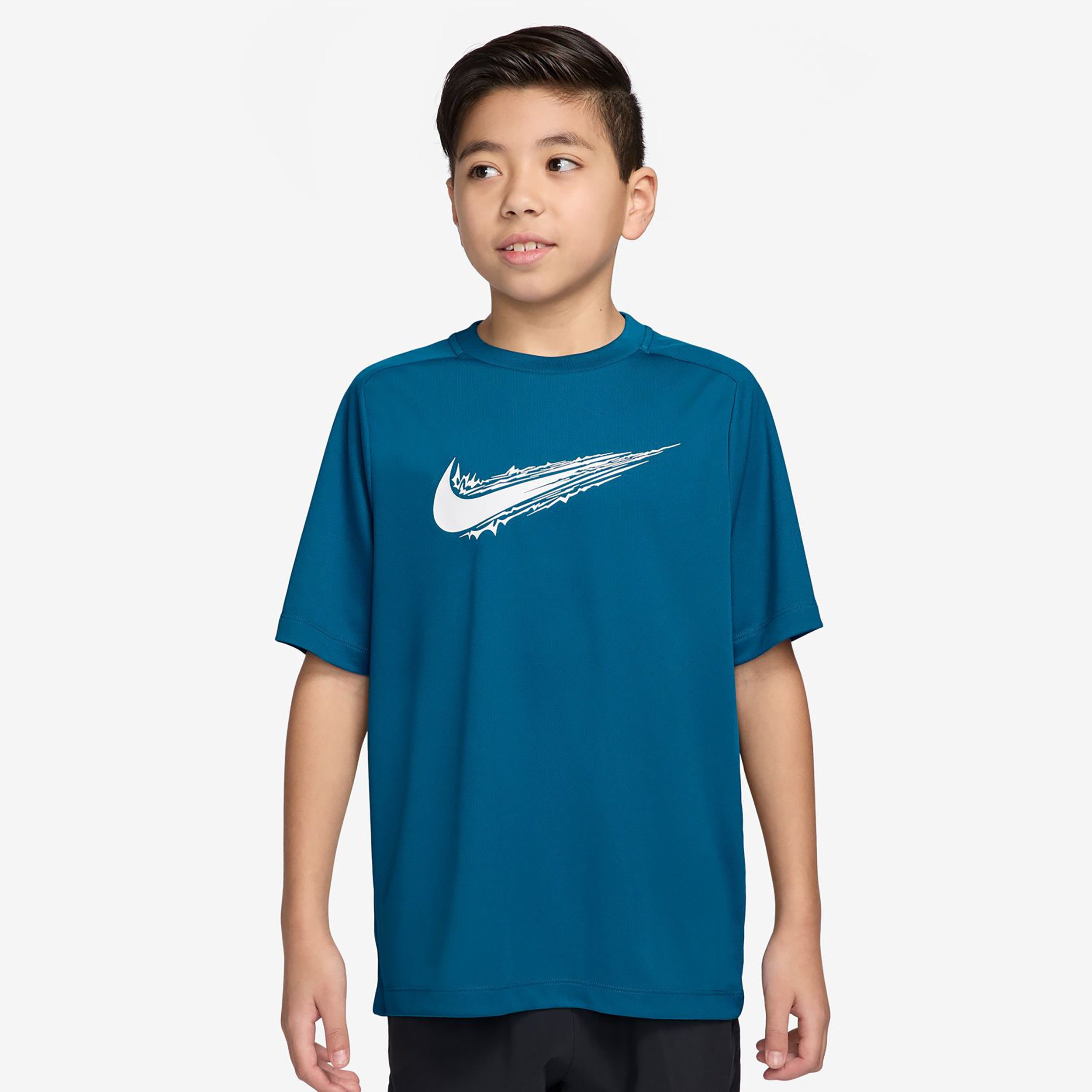 Nike Dri-FIT Multi T-shirt Enfants - bleu, blanc