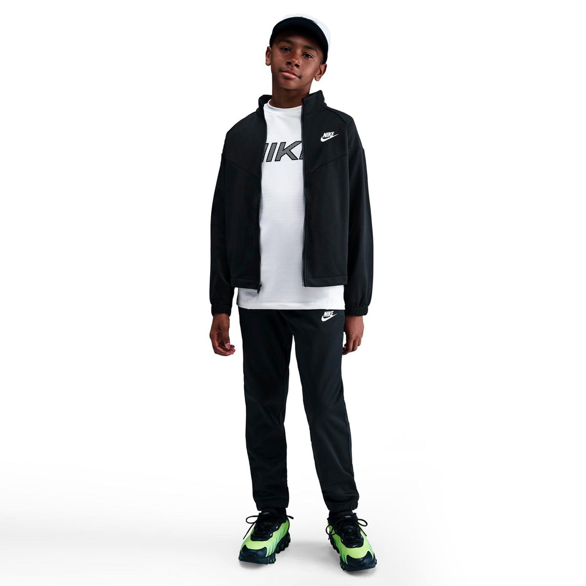 Nike Dri-Fit Full-Zip Survêtement - noir, blanc