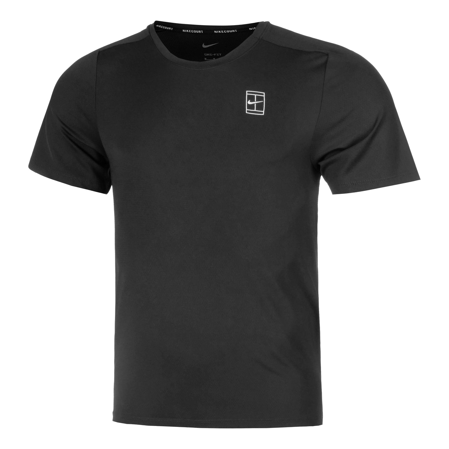 Nike Court Dri-Fit Advantage T-shirt Hommes-Noir,Blanc