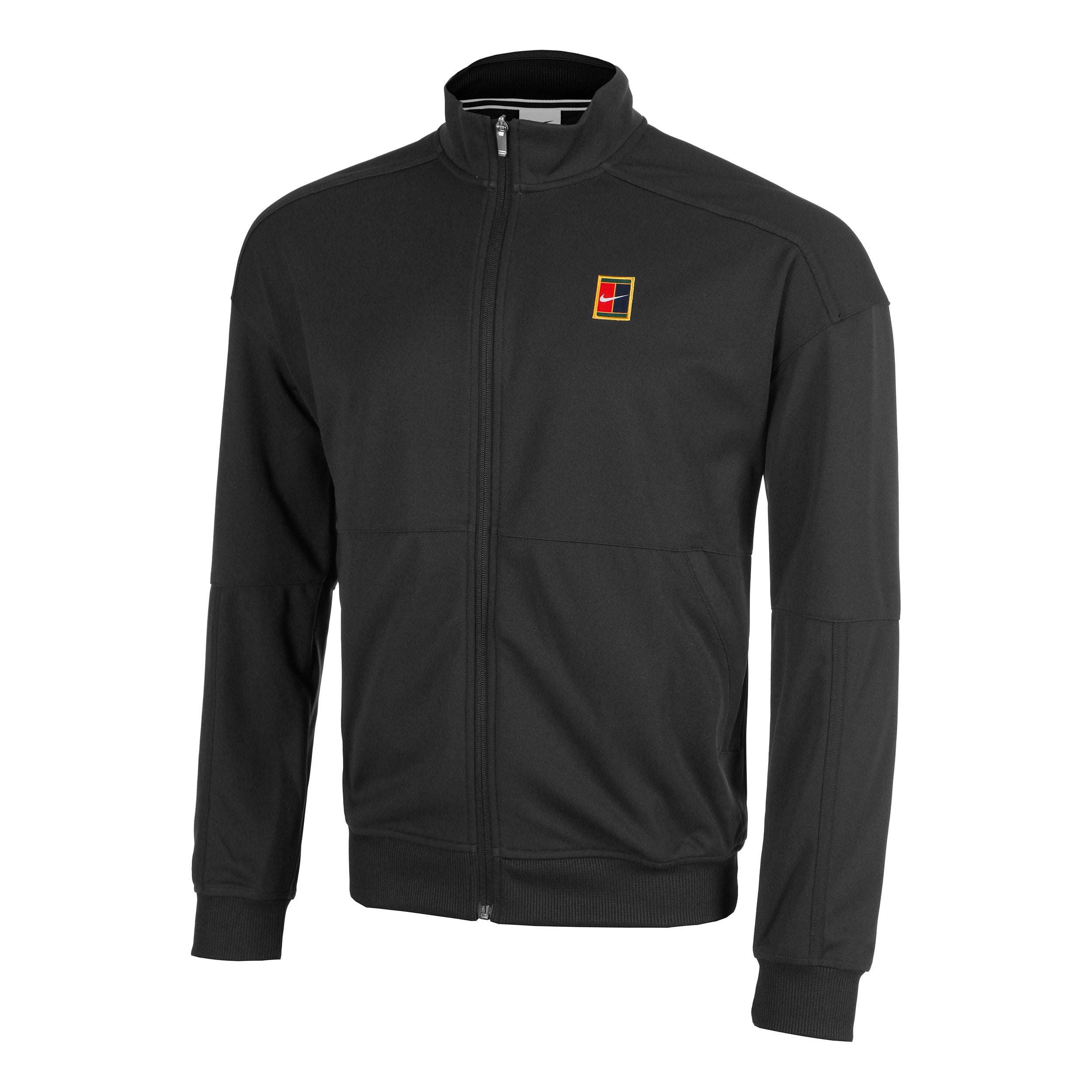 Nike Court Heritage Trainingsjacke Herren-Schwarz,Schwarz