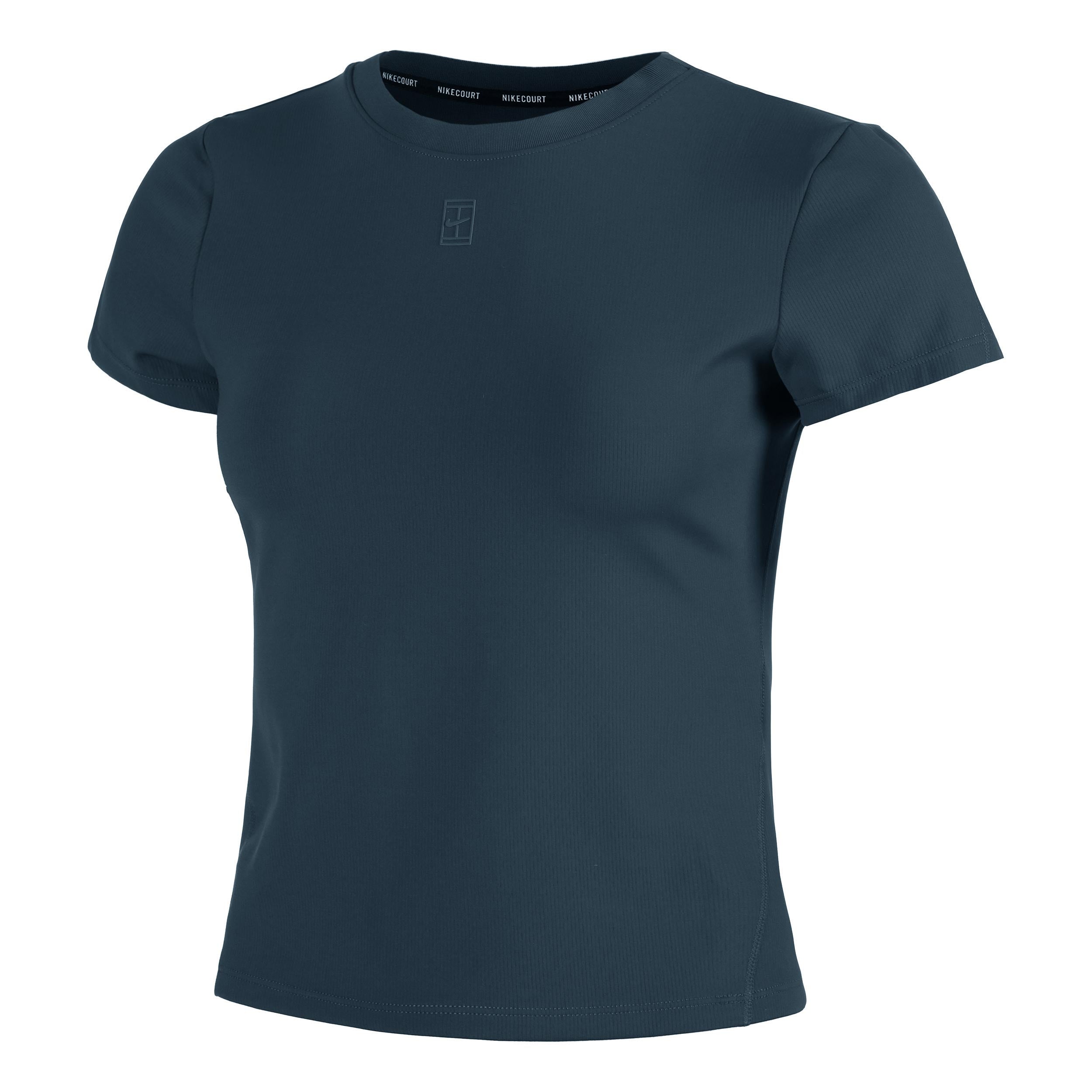 Nike Court Dri-Fit Advantage T-Shirt Damen-Dunkelblau,Dunkelblau