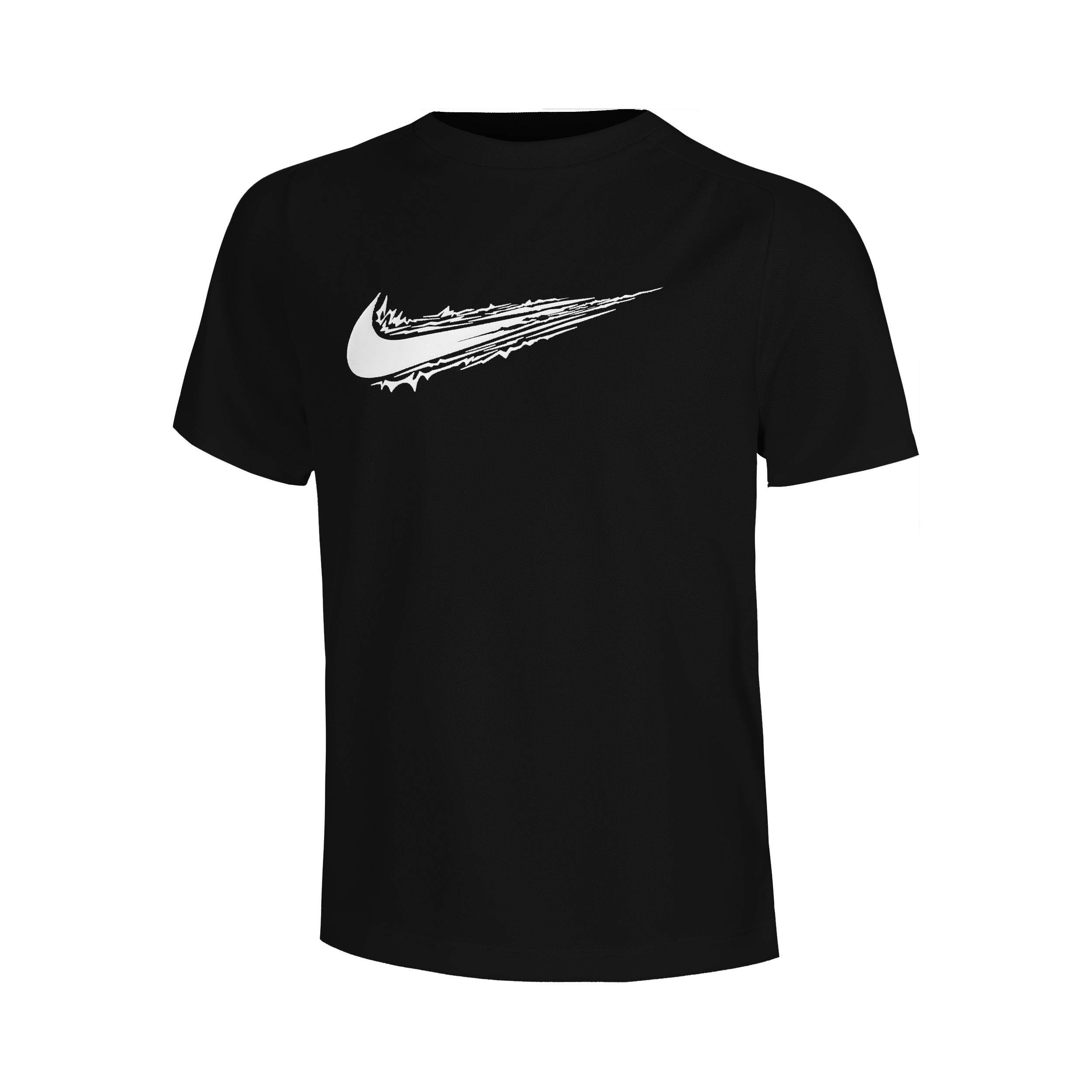 Nike Dri-Fit Multi T-shirt Enfants-Noir,Blanc
