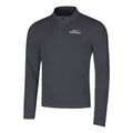 Pacer Flash Half-Zip Camicia da corsa Uomini - grigio scuro,