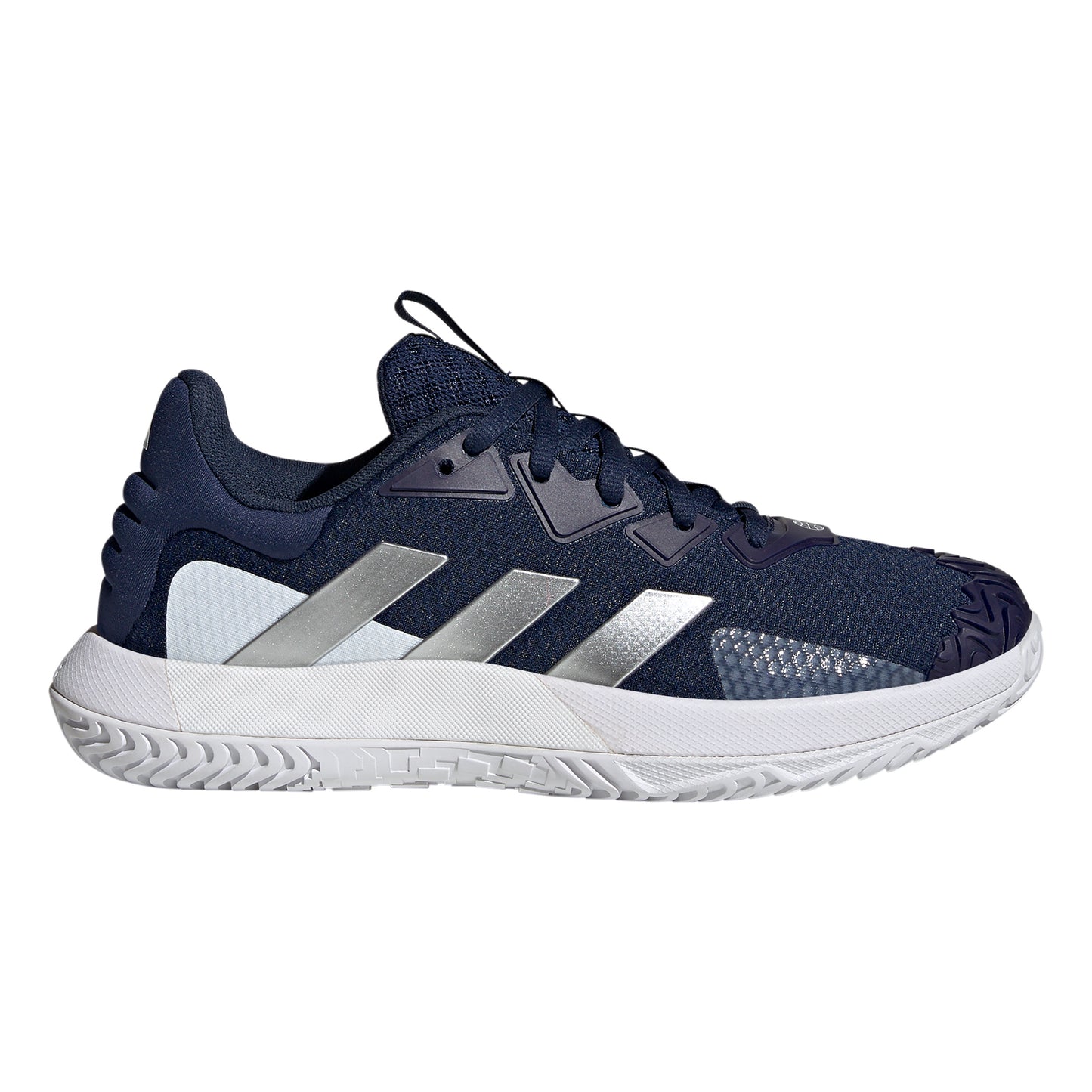 adidas SoleMatch Control Chaussures toutes surfaces Hommes - bleu foncé, argent
