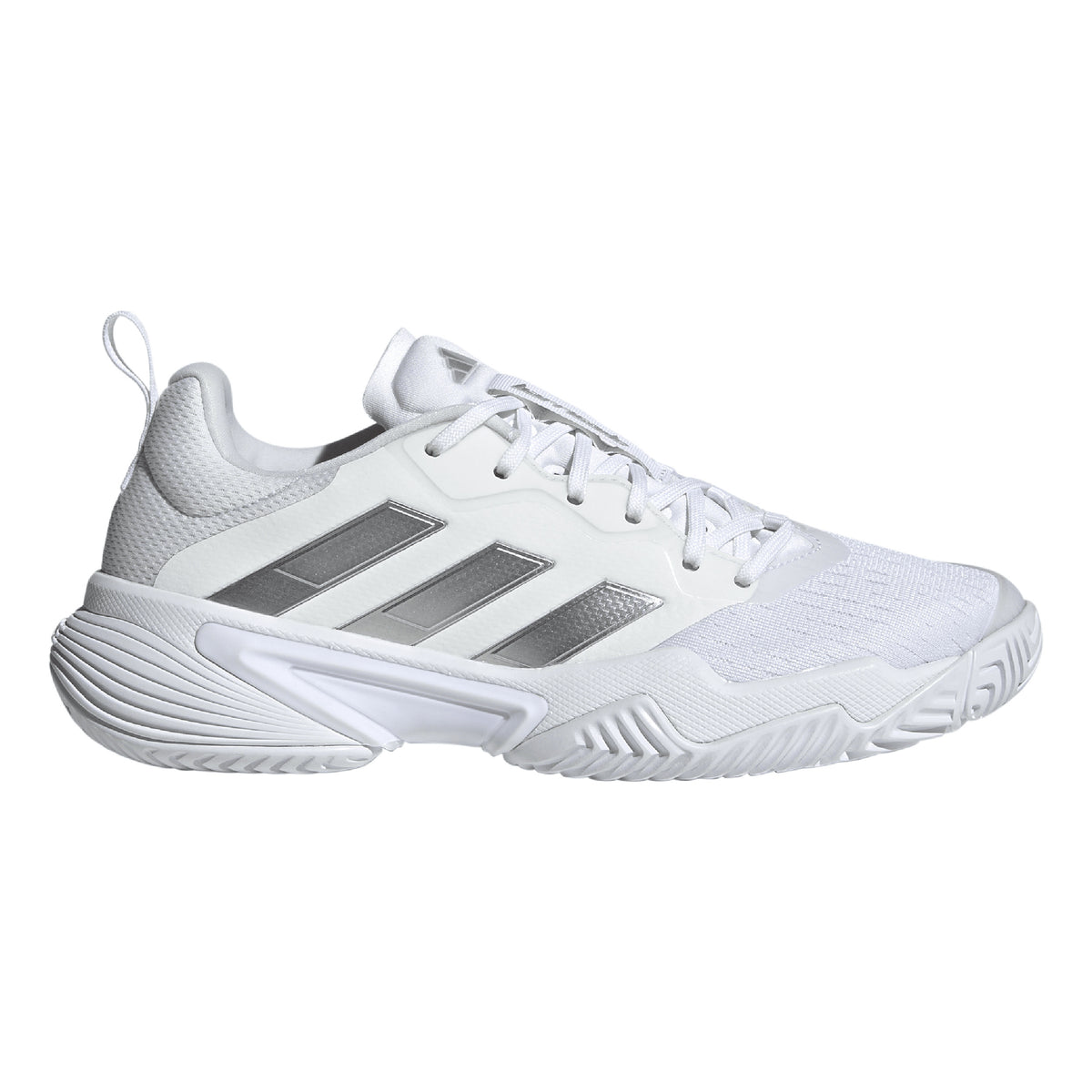 adidas Barricade Chaussures toutes surfaces Femmes - blanc, argent