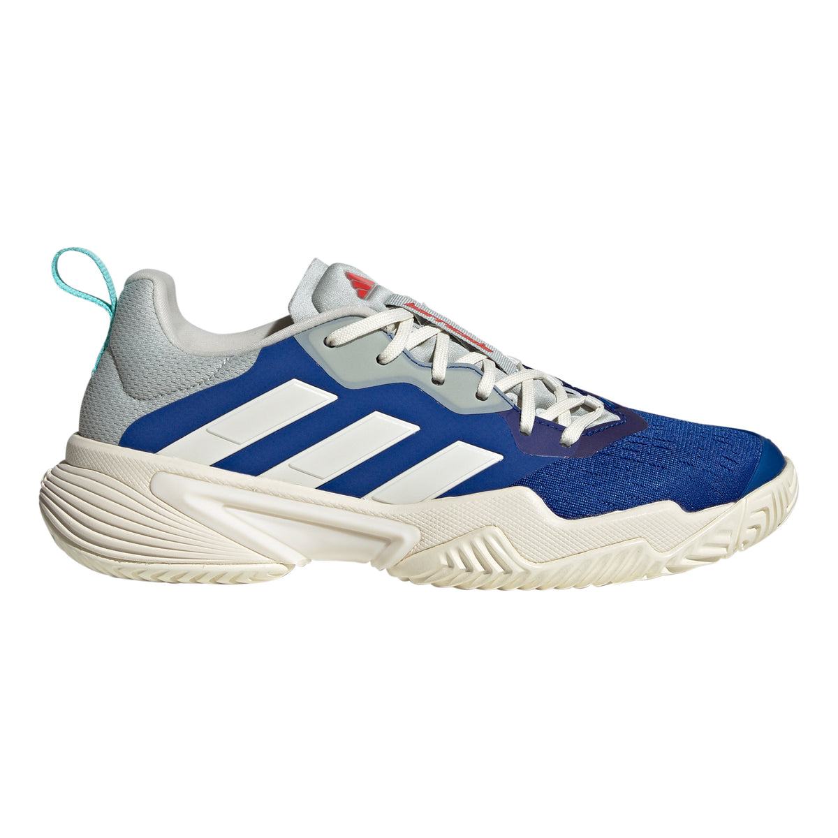 adidas Barricade Allcourtschuh Damen - blau, hellgrau