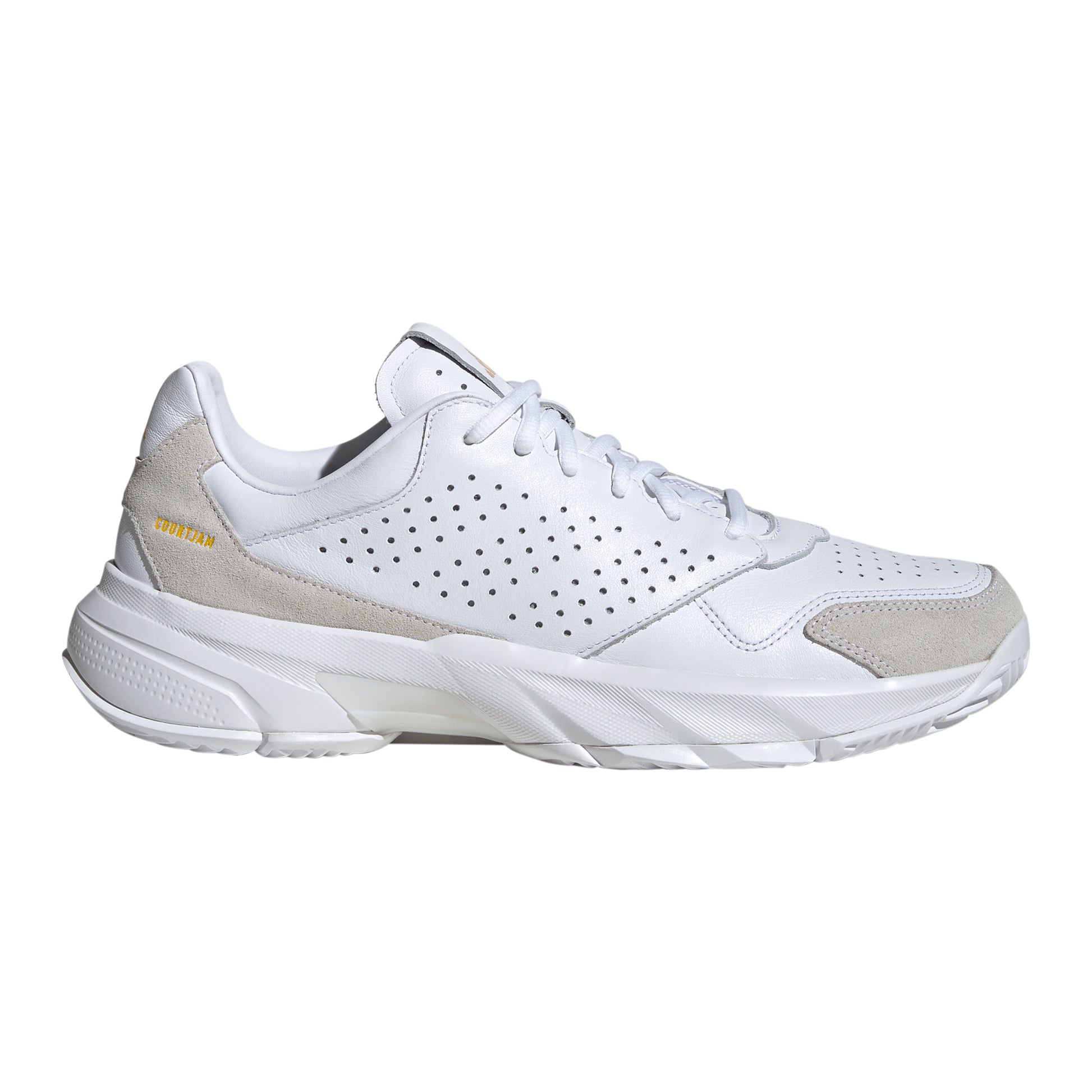 adidas CourtJam Control 3 Allcourtschuh Herren - weiß, beige