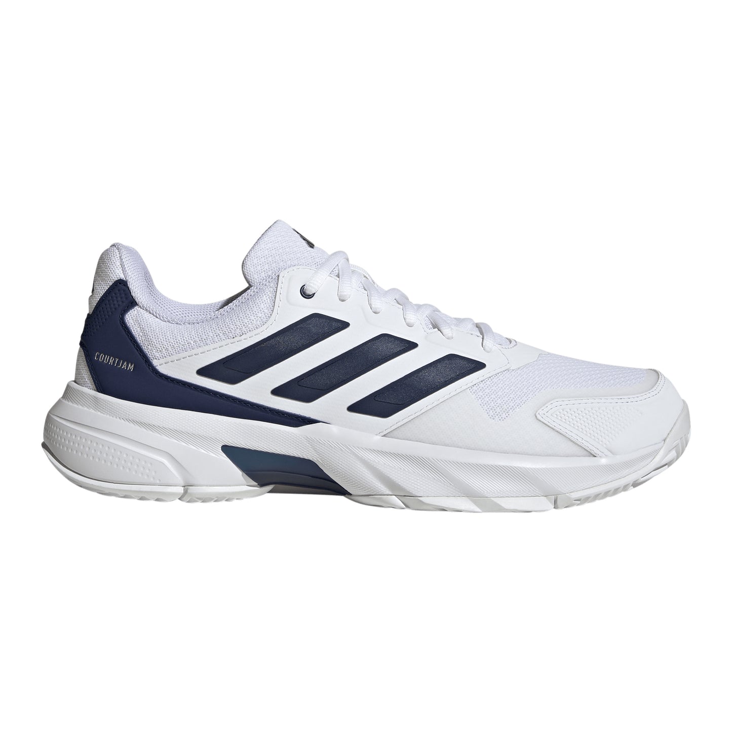 adidas CourtJam Control 3 Scarpa per tutte le superfici Uomini - bianco, blu scuro