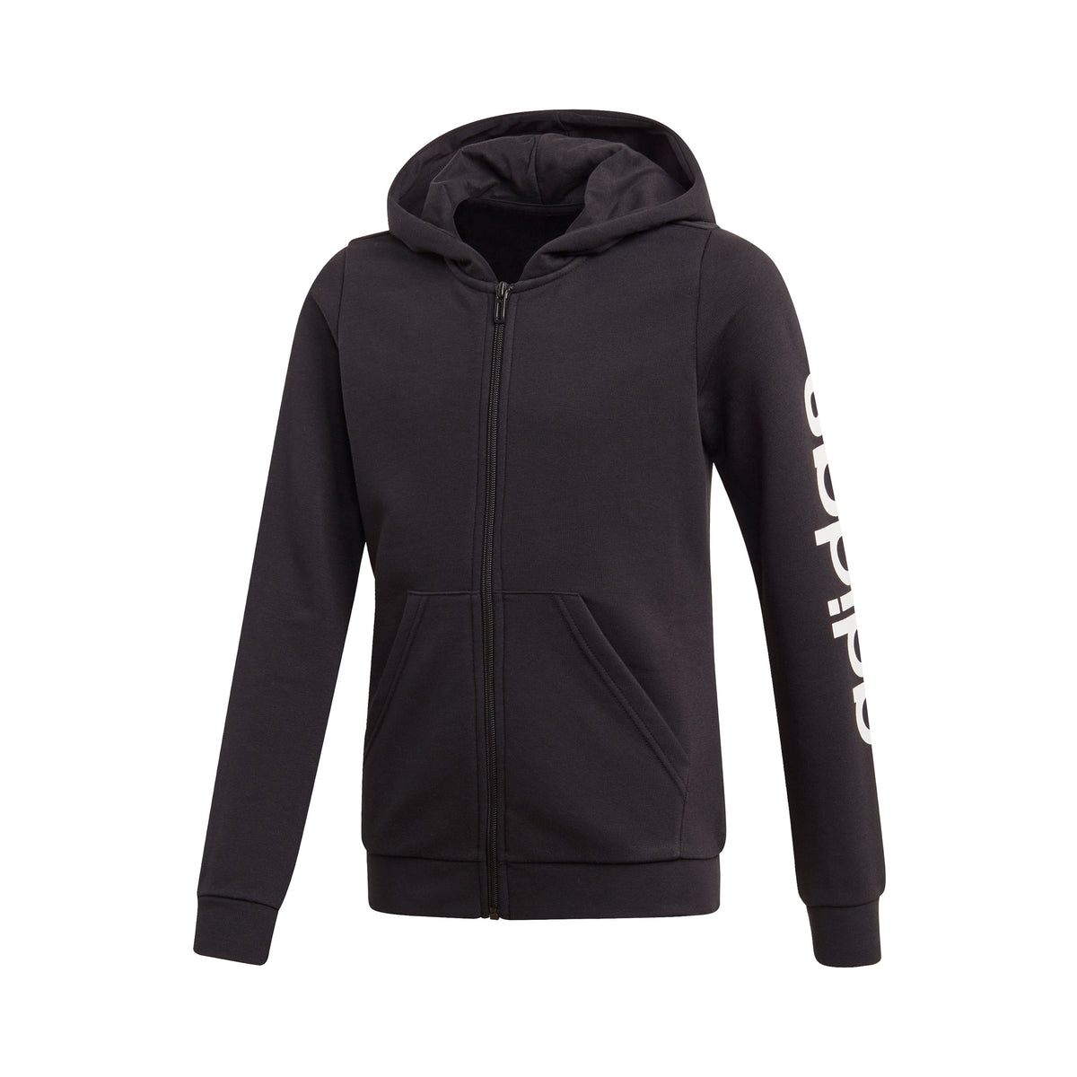 adidas Linear Felpa Ragazze - nero, bianco