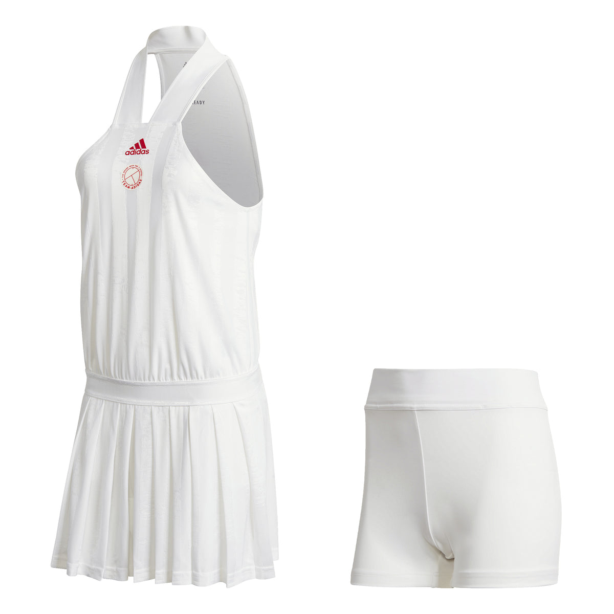 adidas All-in-One Robe Femmes - blanc,