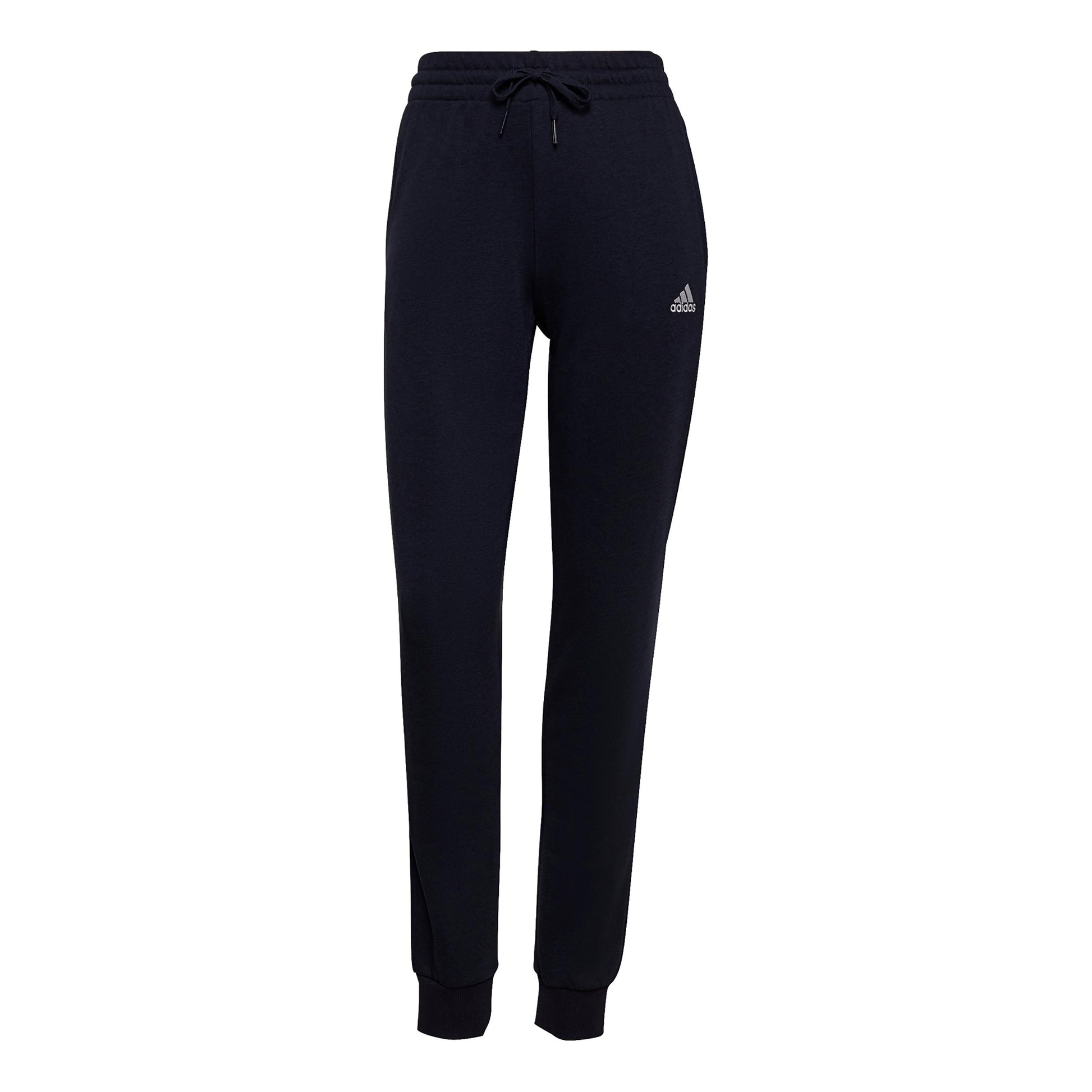 adidas Linear French Terry Pantalone da allenamento Donna - blu scuro, bianco