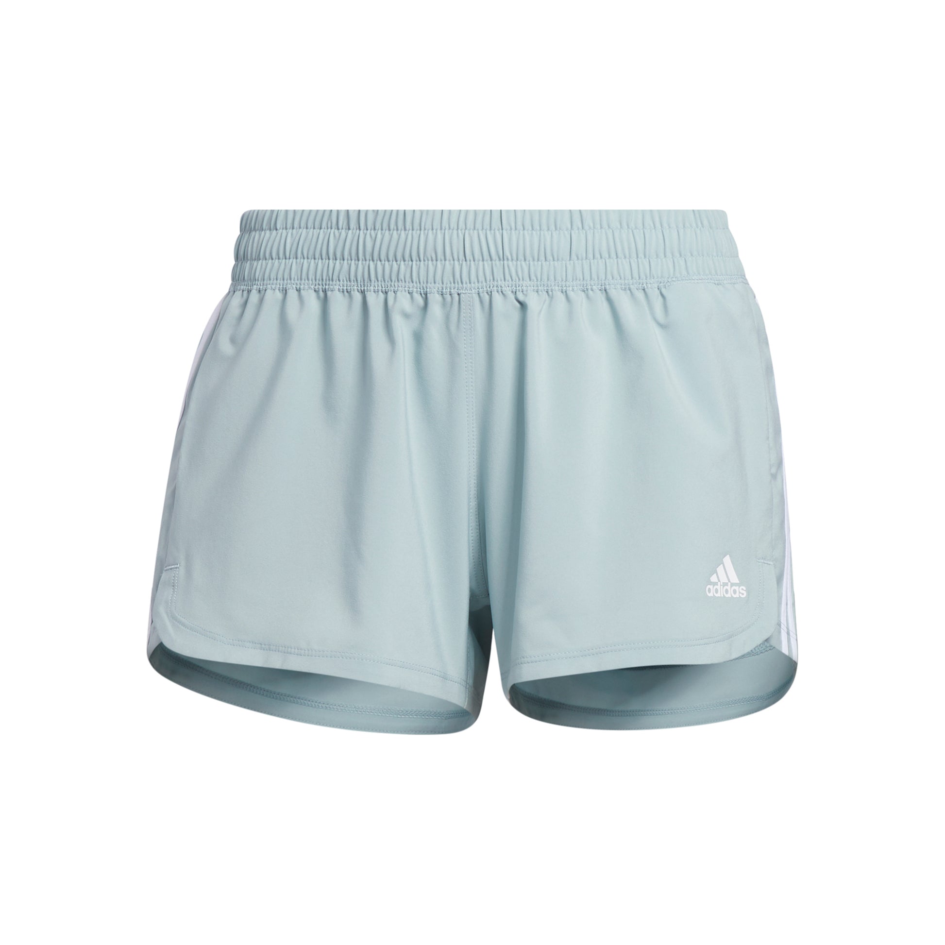 adidas Pacer 3-Streifen Woven Pantaloncini Donna - grigio,