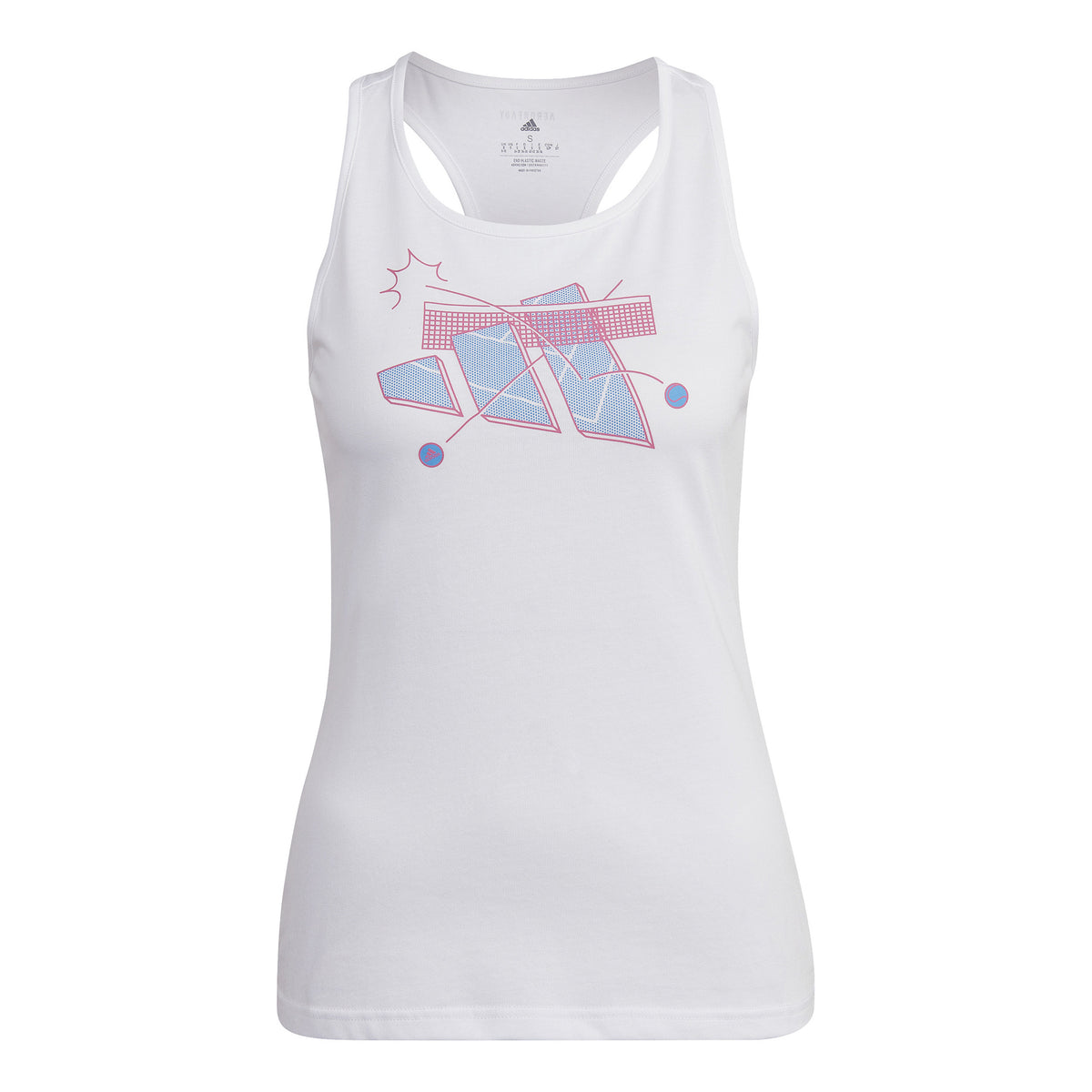 adidas Cat Graphic Canottiera Donna - bianco,