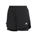 MIN 2in1 Shorts Damen - schwarz,
