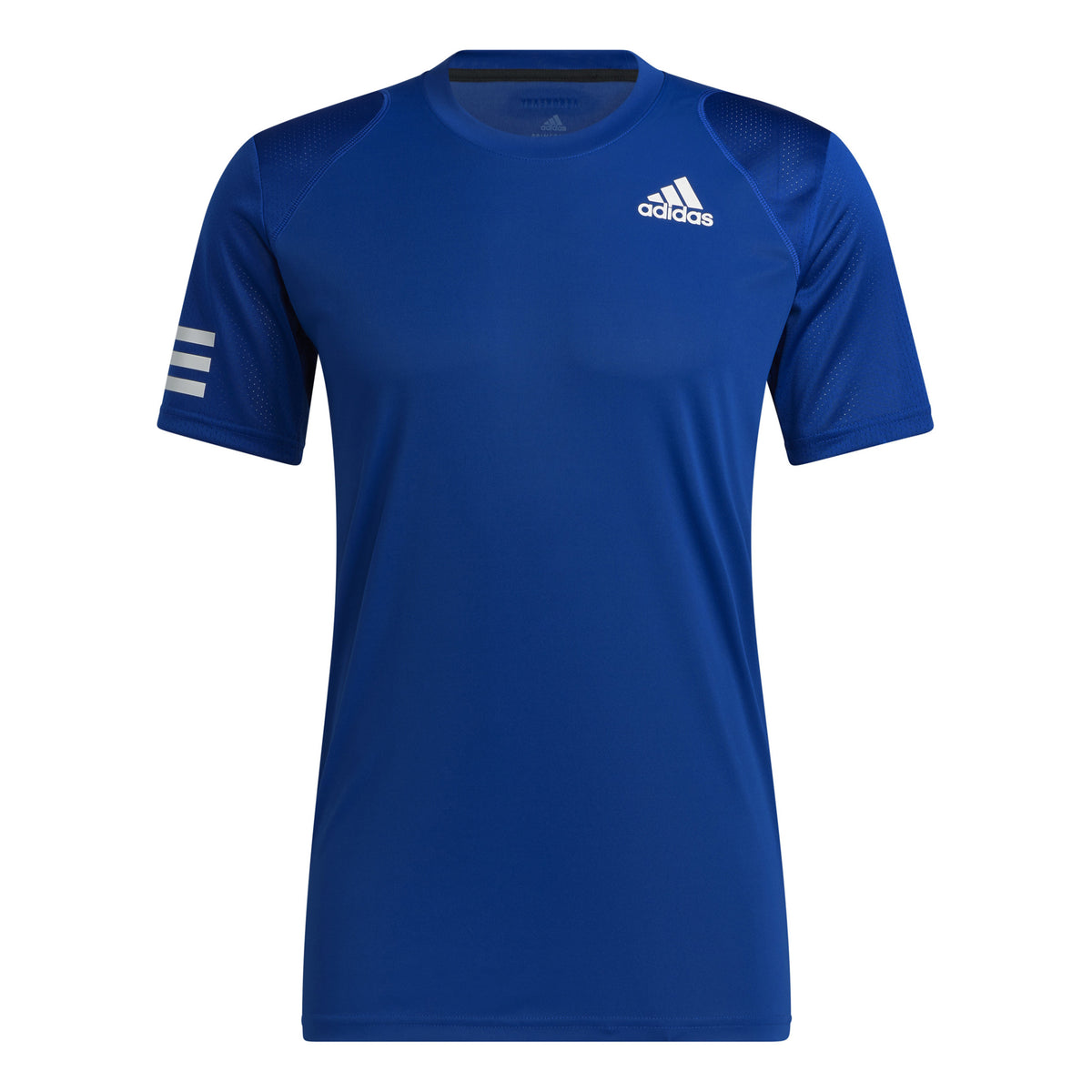 adidas Club 3 Stripes T-Shirt Herren - blau,