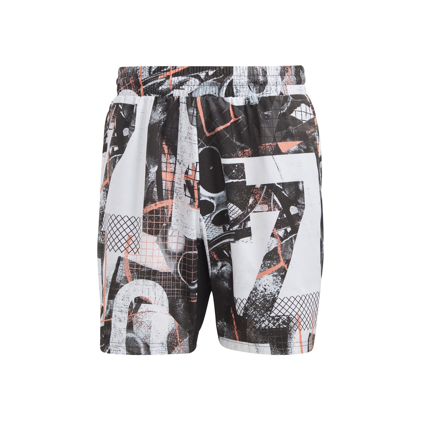 adidas Graphic Shorts Herren - weiß, mehrfarbig