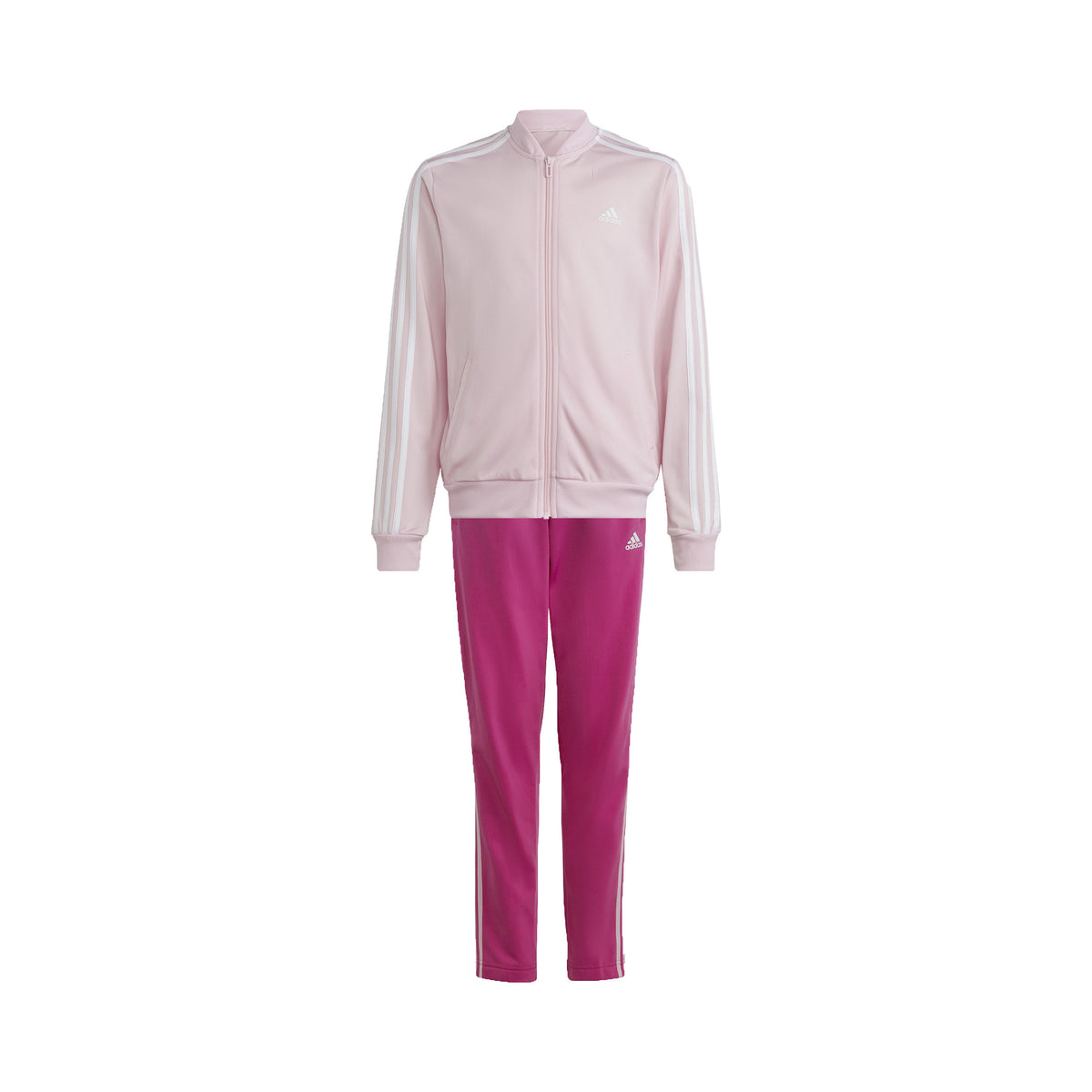 adidas 3Stripes Tuta da allenamento Ragazze - rosa, rosa