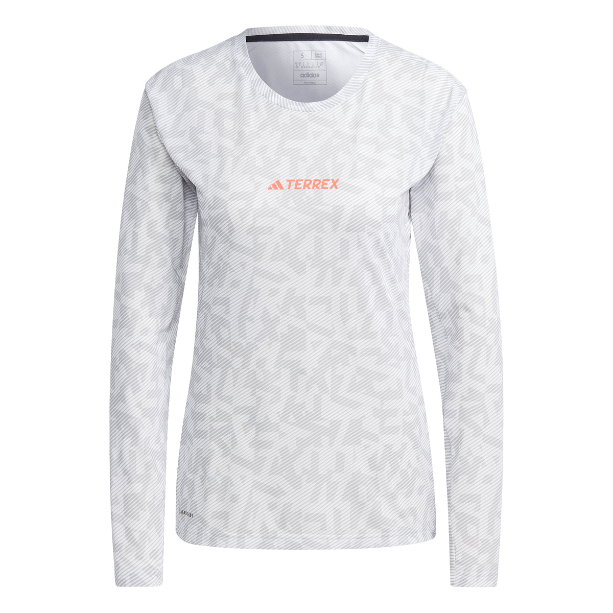adidas Trail GFX Lauftop Damen - weiß,