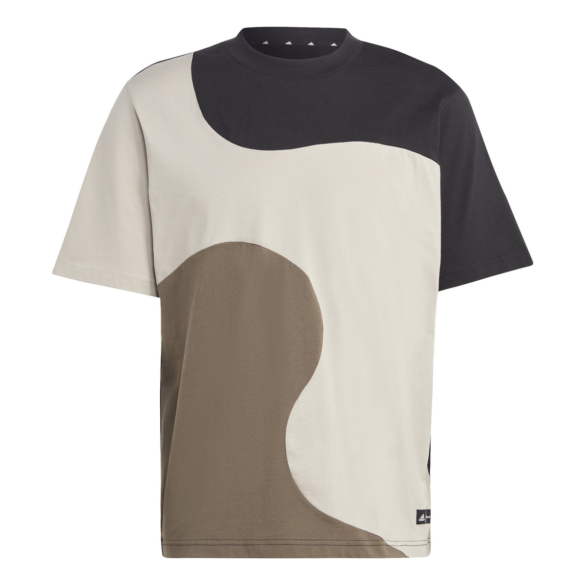 adidas Marimekko Future Icon 3 Stripes Camicia da corsa Uomini - marrone, nero