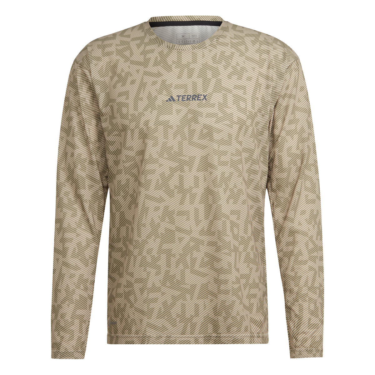 adidas Trail GFX Top da corsa Uomini - marrone,