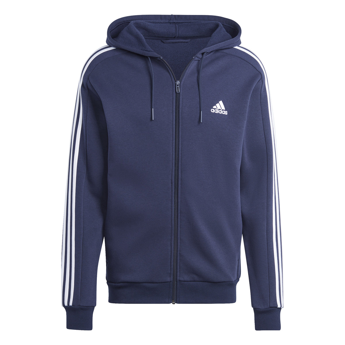 adidas 3Stripes Freelift Full-Zip Felpa Uomini - blu scuro
