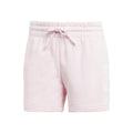 Linear French terry Pantaloncini Donna - rosa, bianco
