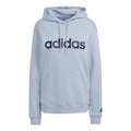 Linear French Terry Sweat à capuche Femmes - bleu gris, bleu foncé