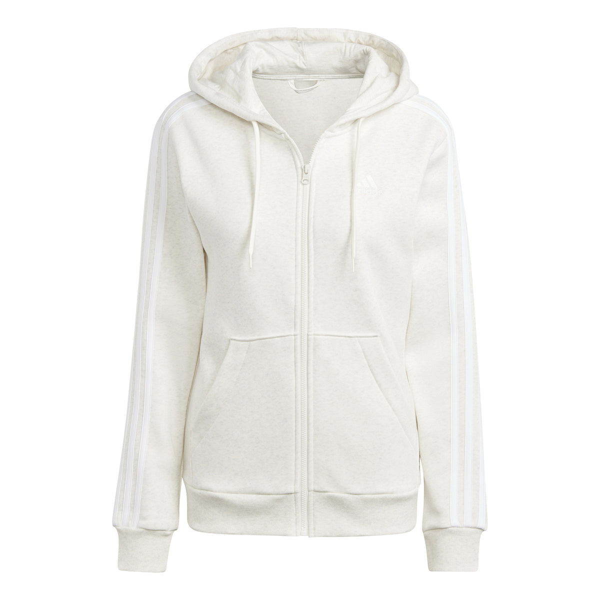 adidas Linear Felpa Donna - crema,