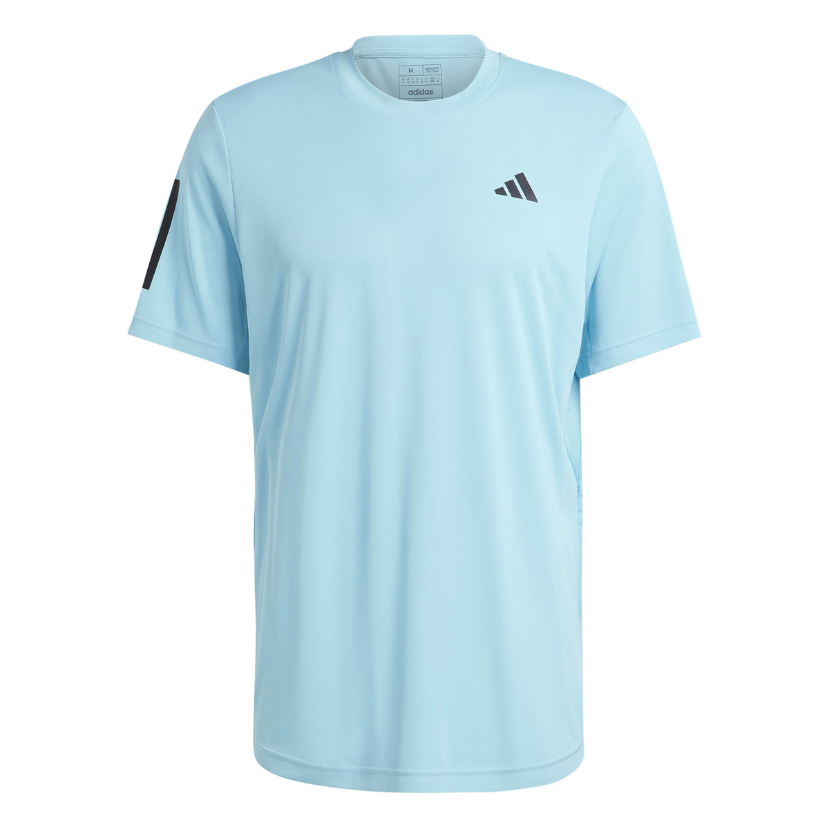 adidas Club 3 Stripes Maglietta Uomini - blu chiaro,