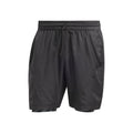 2in1 Pro Shorts Herren - schwarz,