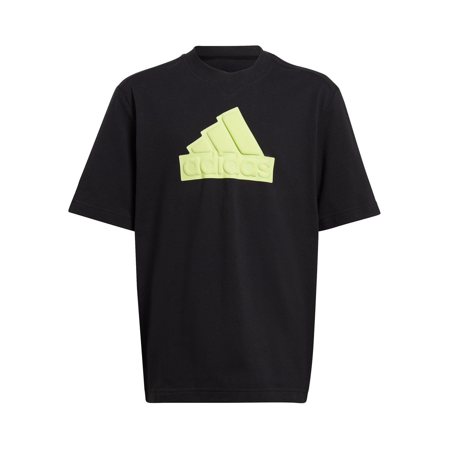 adidas Future Icon Logo Maglietta Ragazzi - nero, lime