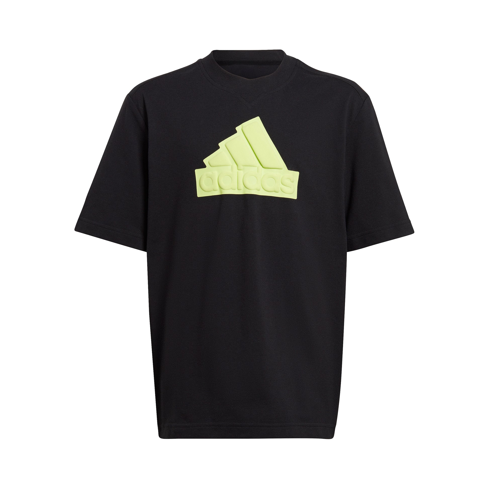 adidas Future Icon Logo Maglietta Ragazzi - nero, lime