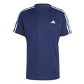 Training Essential Base 3 Stripes T-Shirt Herren-Dunkelblau,Weiß