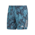 Own the Run 5in AOP Short de running Hommes - vert foncé, noir
