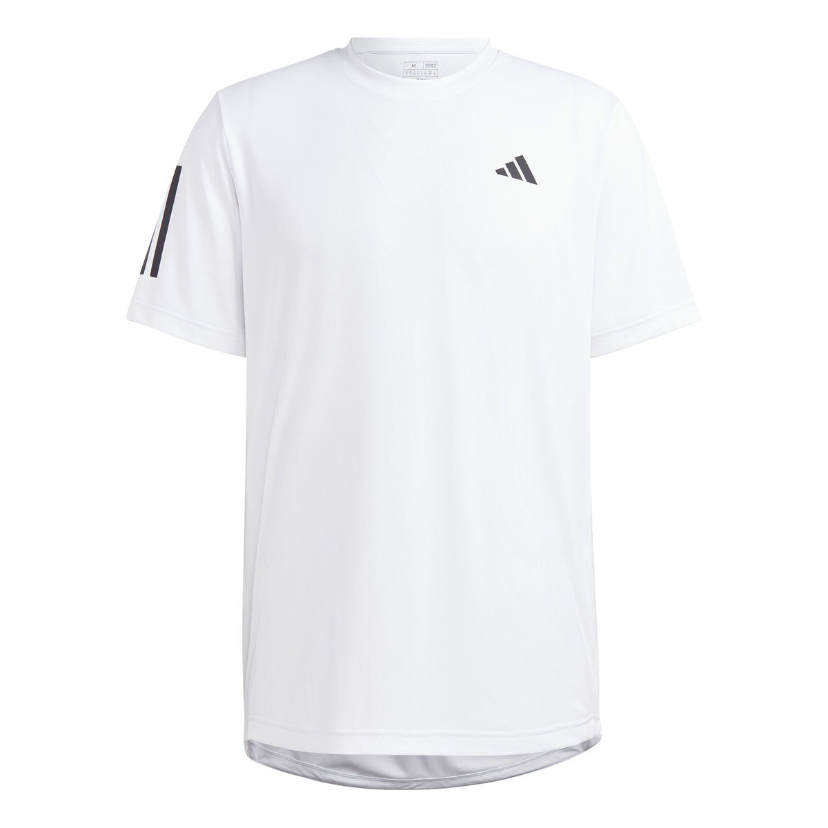 adidas Club 3-Stripes T-shirt Hommes - blanc, noir