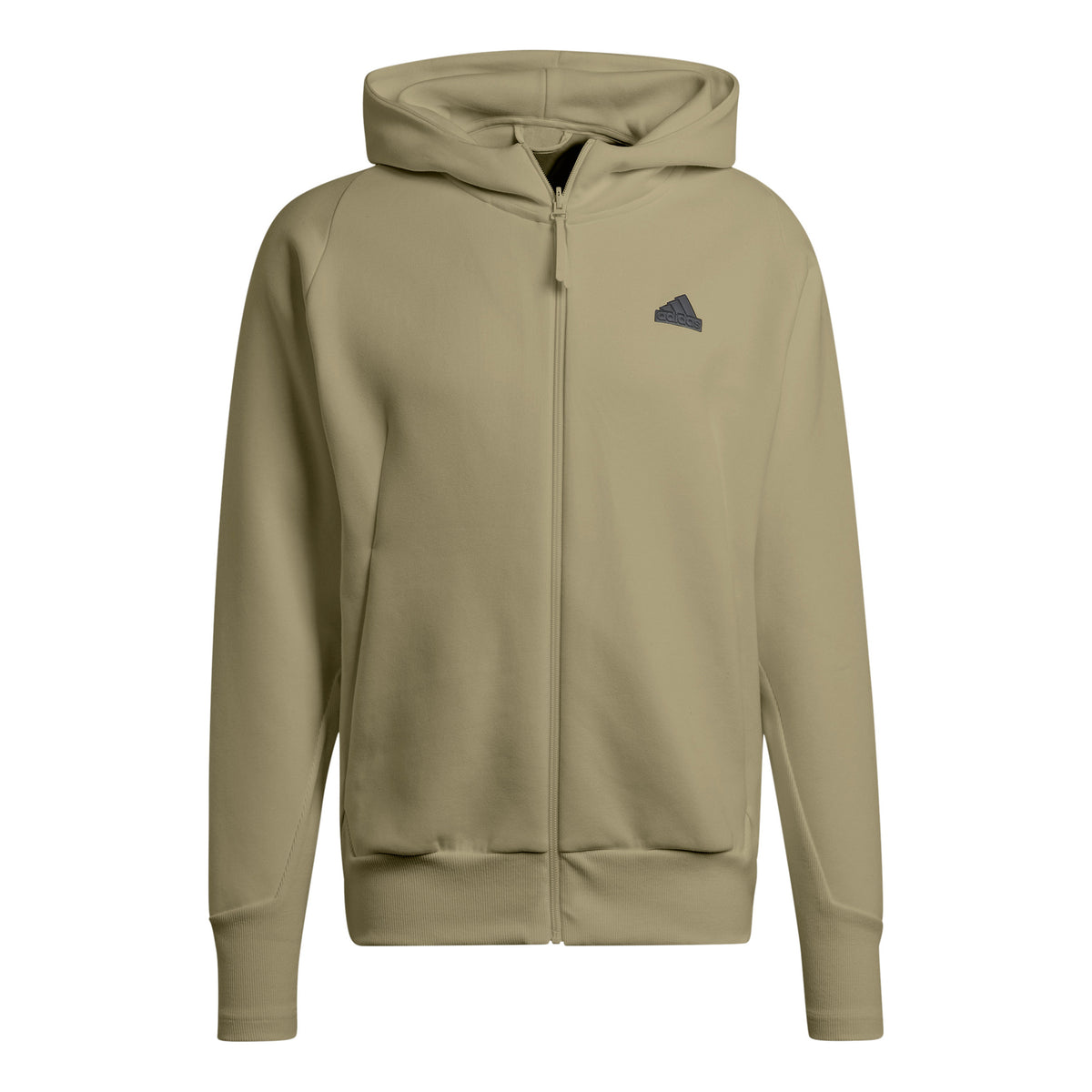 adidas Zone Printed Full-Zip Sweatjacke Herren - oliv,