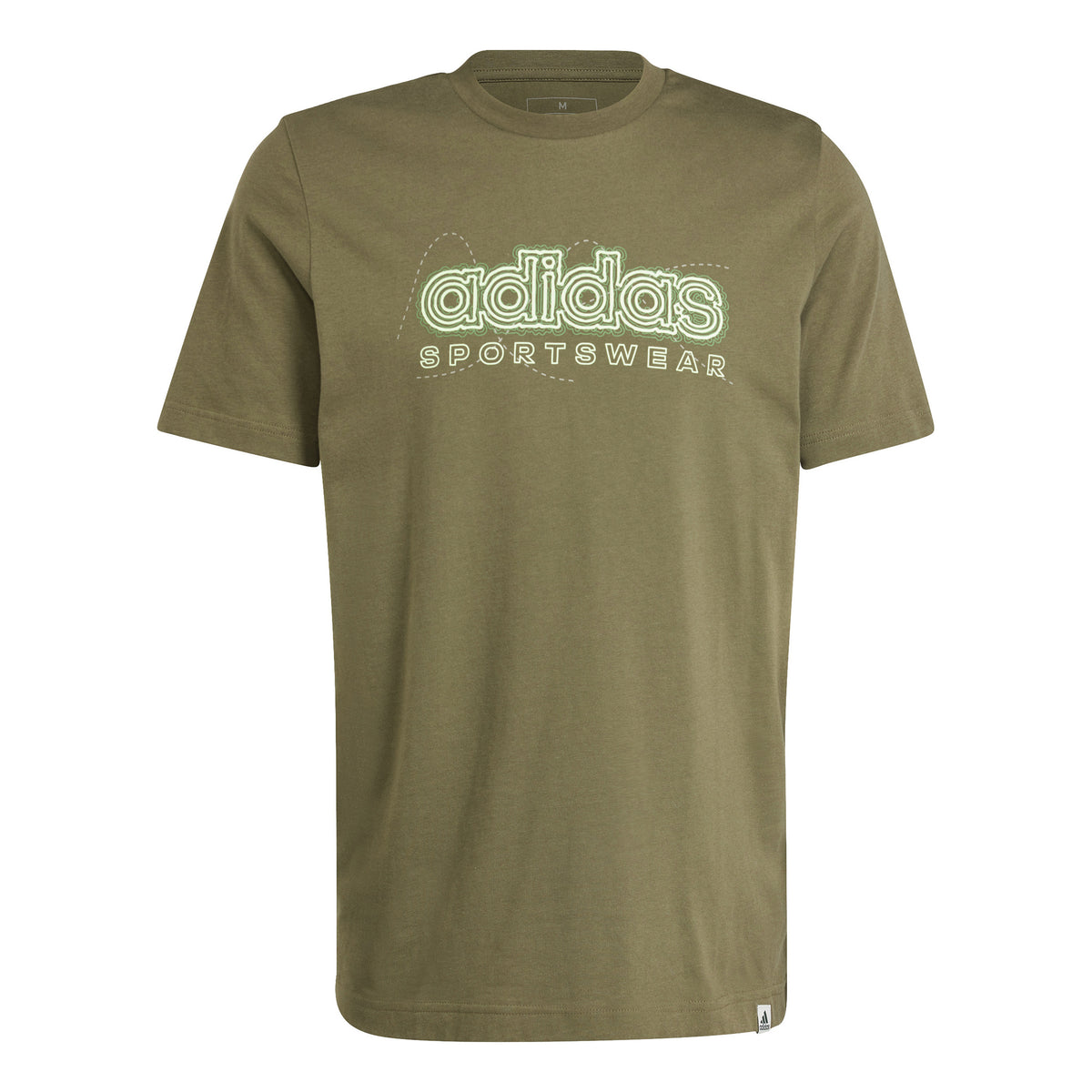 adidas Growth SPW T-shirt Hommes - vert olive,