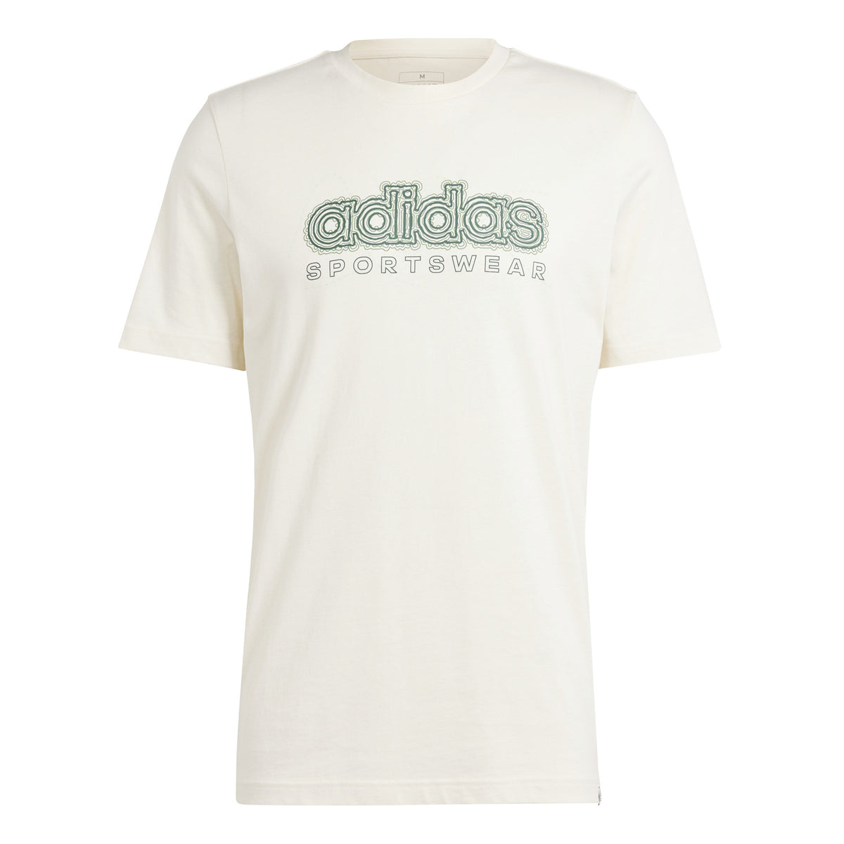 adidas Growth SPW T-Shirt Herren - weiß, oliv