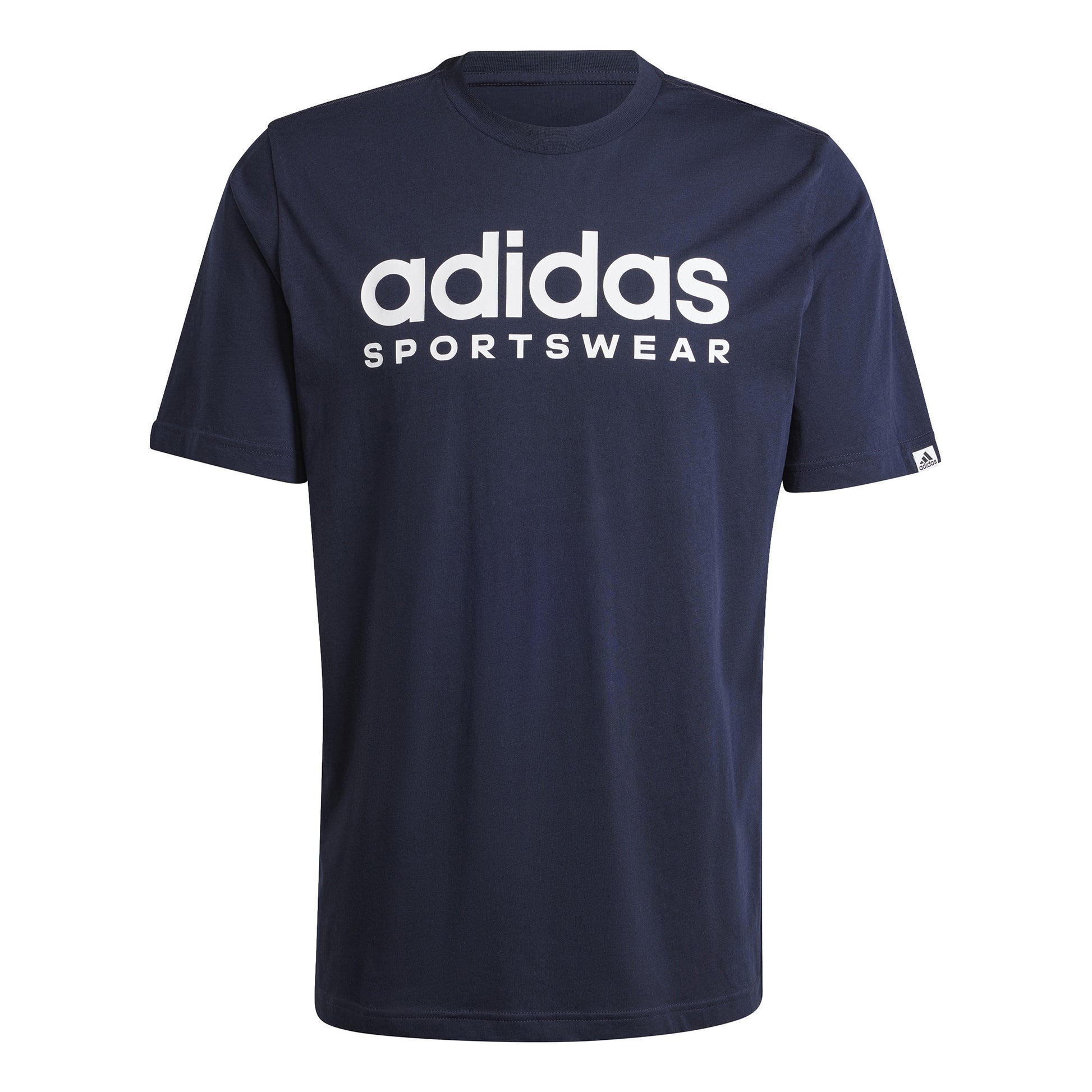 adidas SPW Maglietta Uomini - blu scuro, bianco